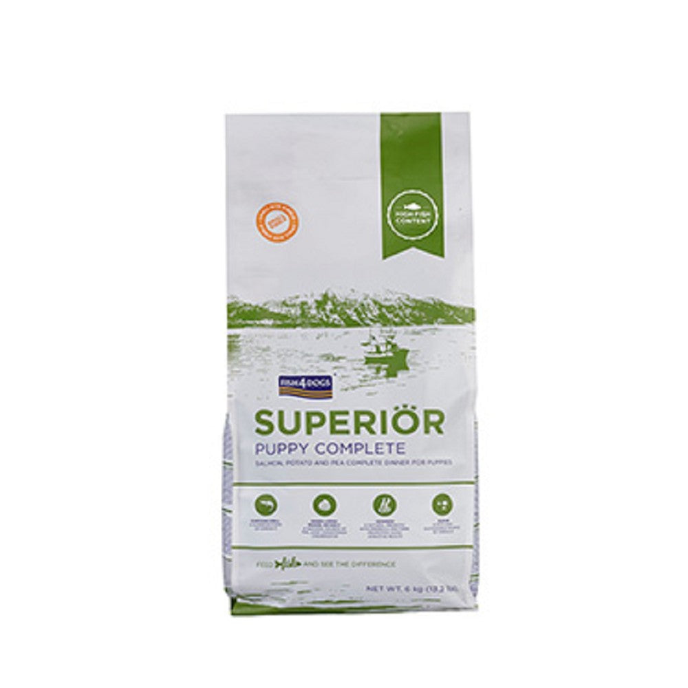Superior Puppy Salmon Complete Dog Dry Food