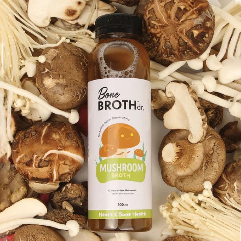 Frozen Mushroom Bone Broth for Dogs & Cats