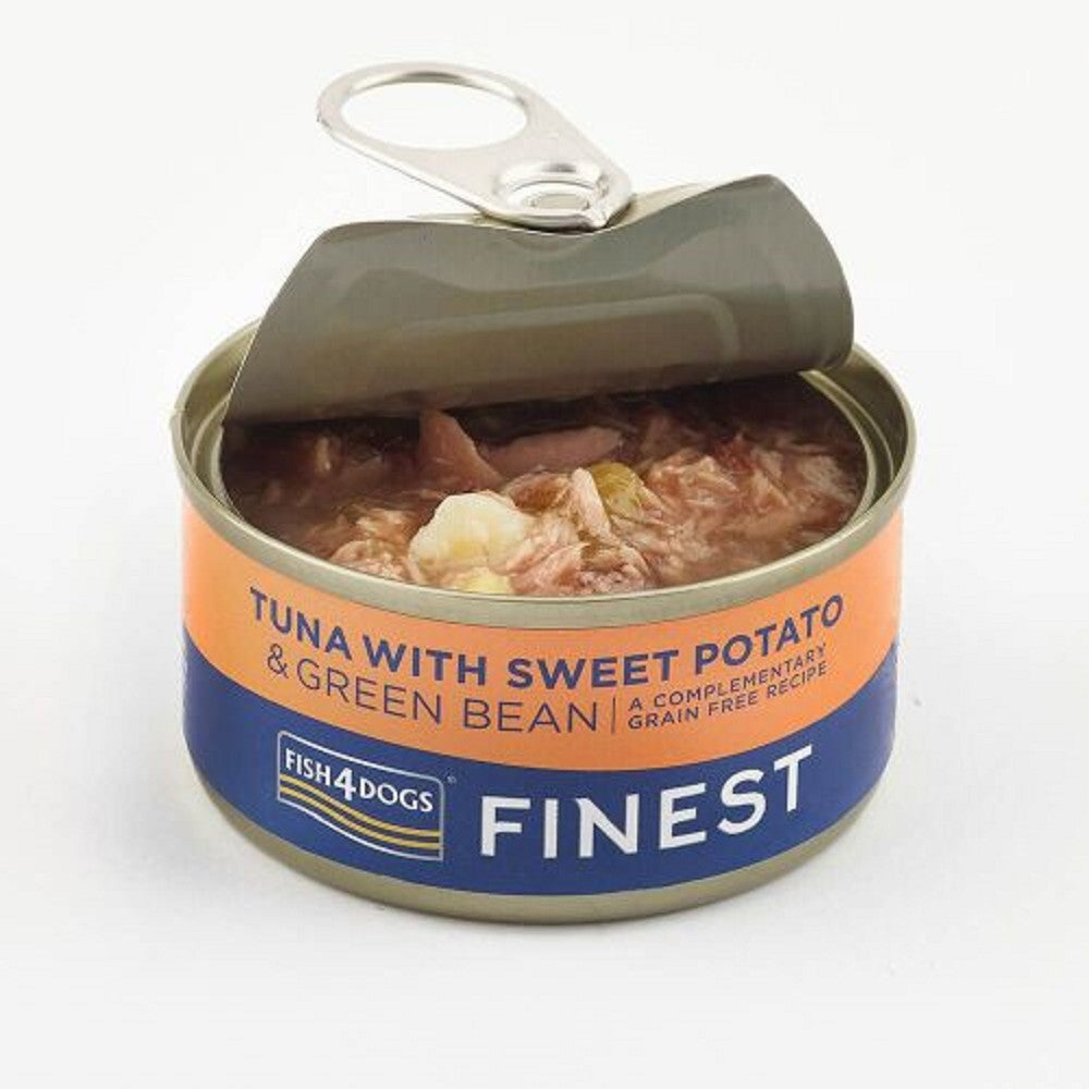 Tuna with Sweet Potato & Green Bean Dog Can