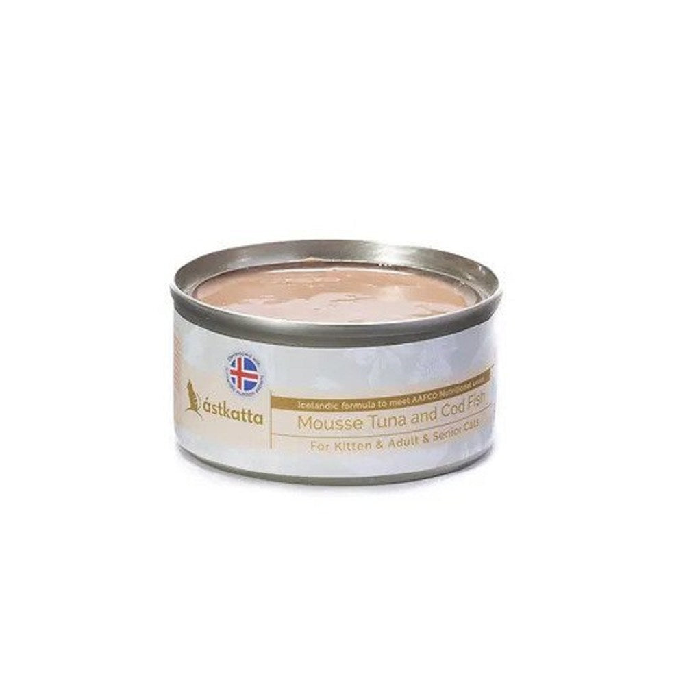 Cod Fish Can Tuna & Cod Fish Mousse Cat Can