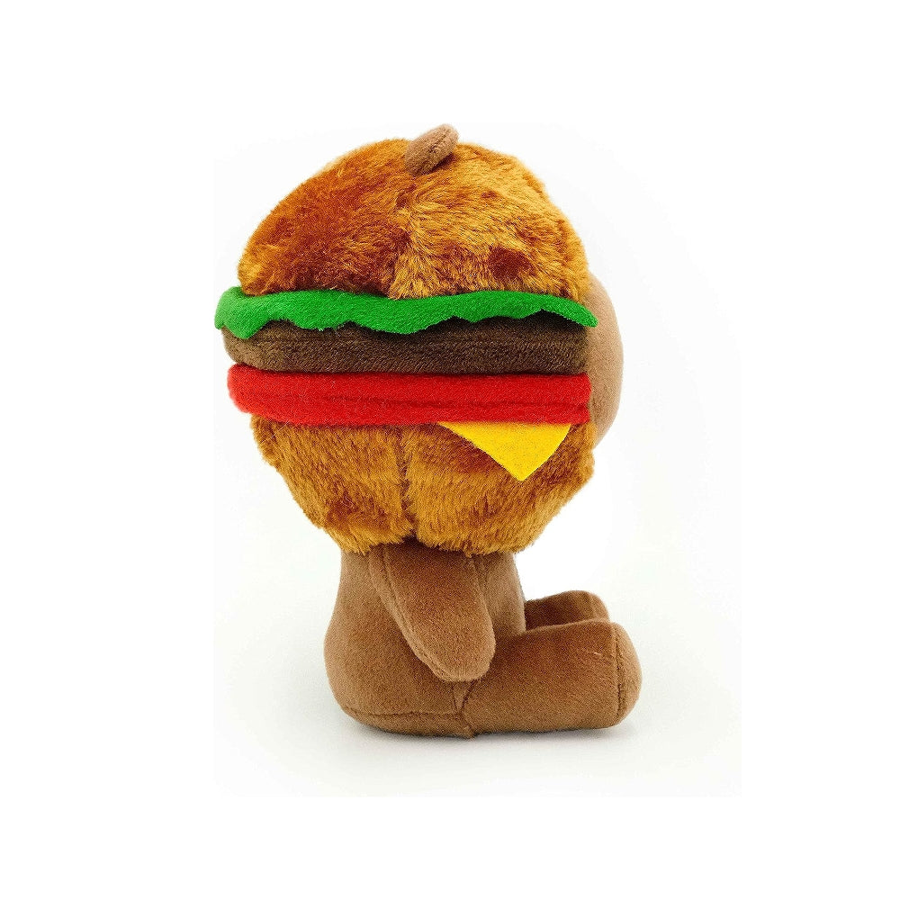Line Friends Burger Time - Brown Dog Plush Toy