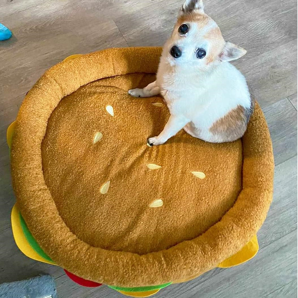 Burger Dog Bed