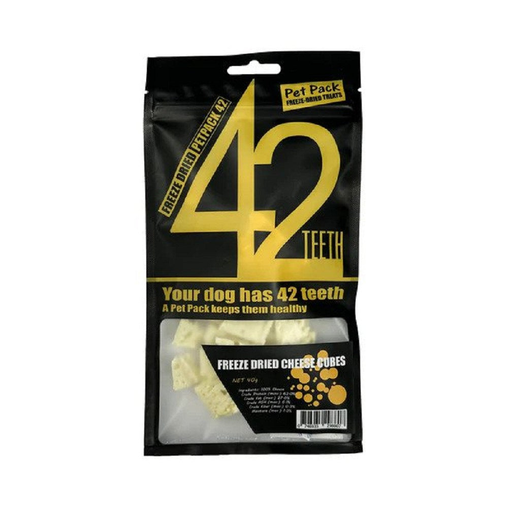 42 Series Freeze Dried Cheese Cubes Dog Treats