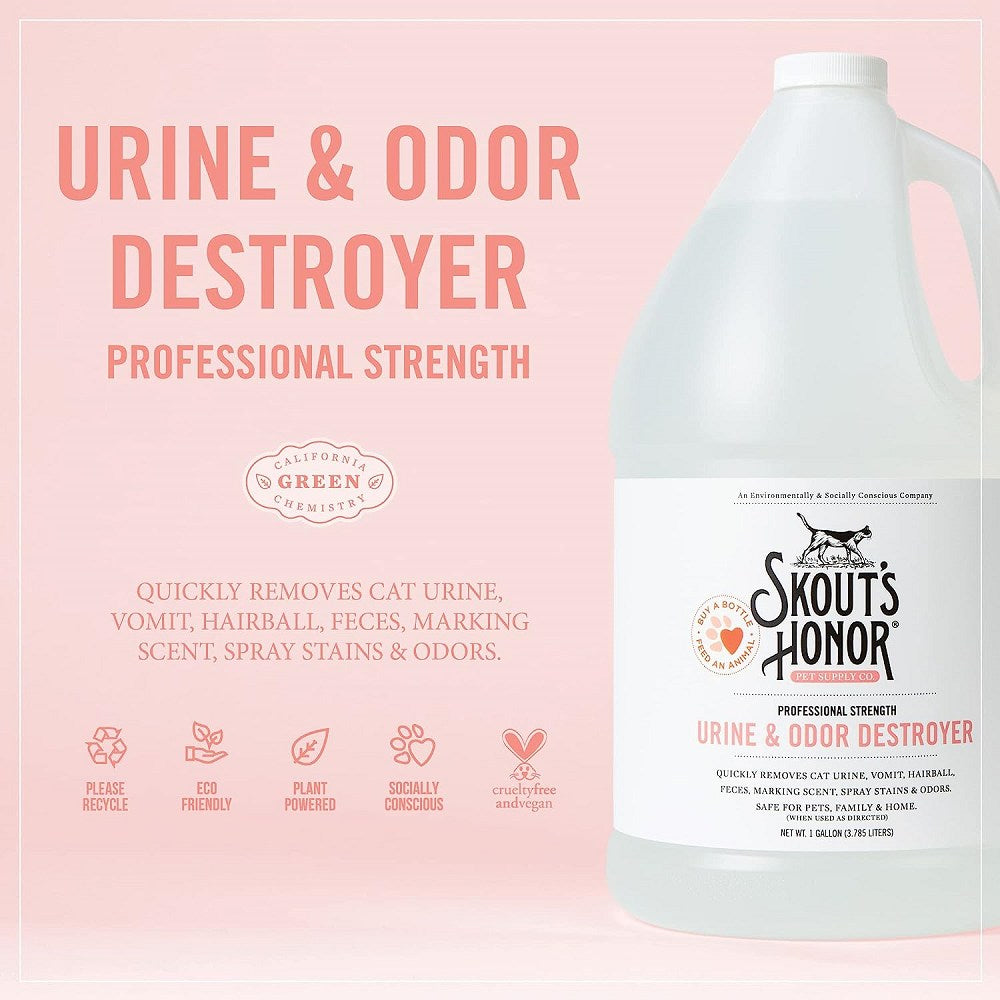 Professional Strength Stain & Odor Destroyer for Cats