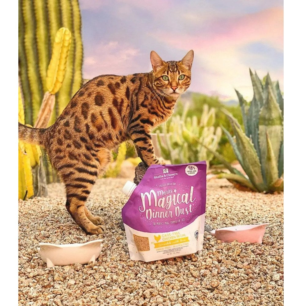 Magical Dinner Dust Freeze Dried Chicken Cat Meal Topper