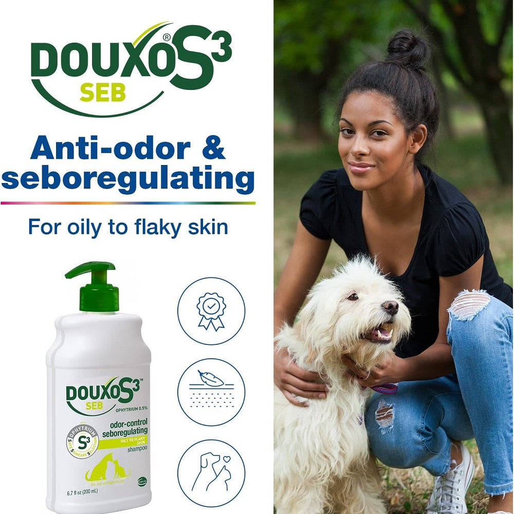 S3 SEB Shampoo for Dogs & Cats