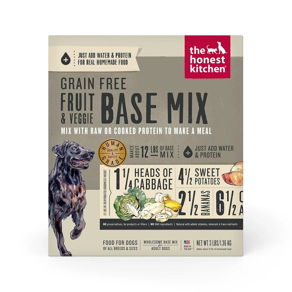 Adult Grain Free Fruit & Veggie Base Mix Dehydrated Dog Food