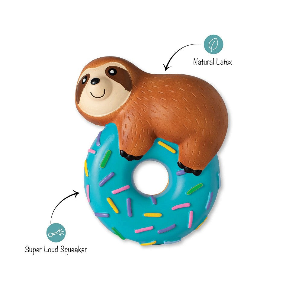 Donut Sam Dog Latex Toy