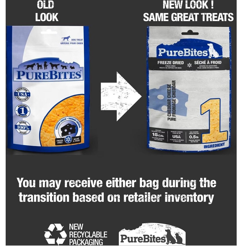 Freeze Dried Cheddar Cheese Dog Treats