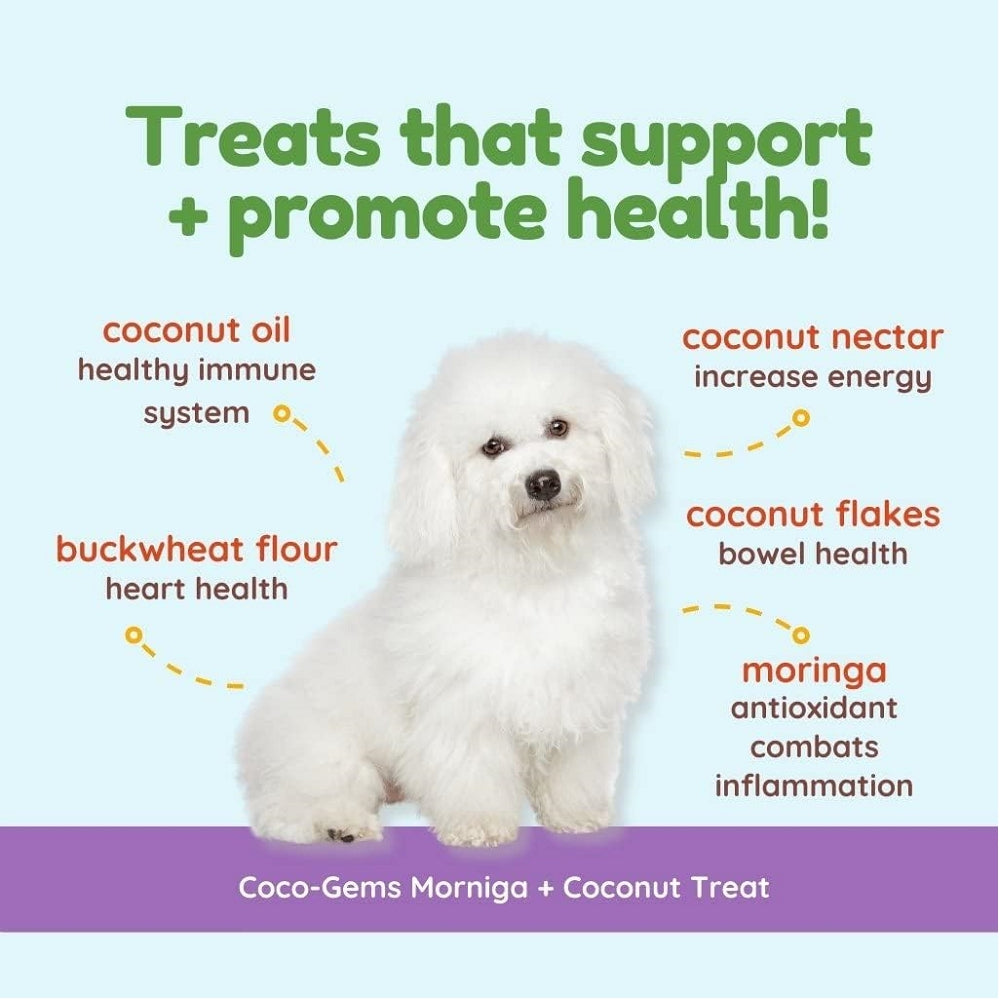 Coco-Gems Moringa & Coconut Dog Training Treats