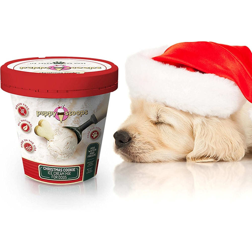 Puppy Scoops - Christmas Cookie Ice Cream Mix For Dogs
