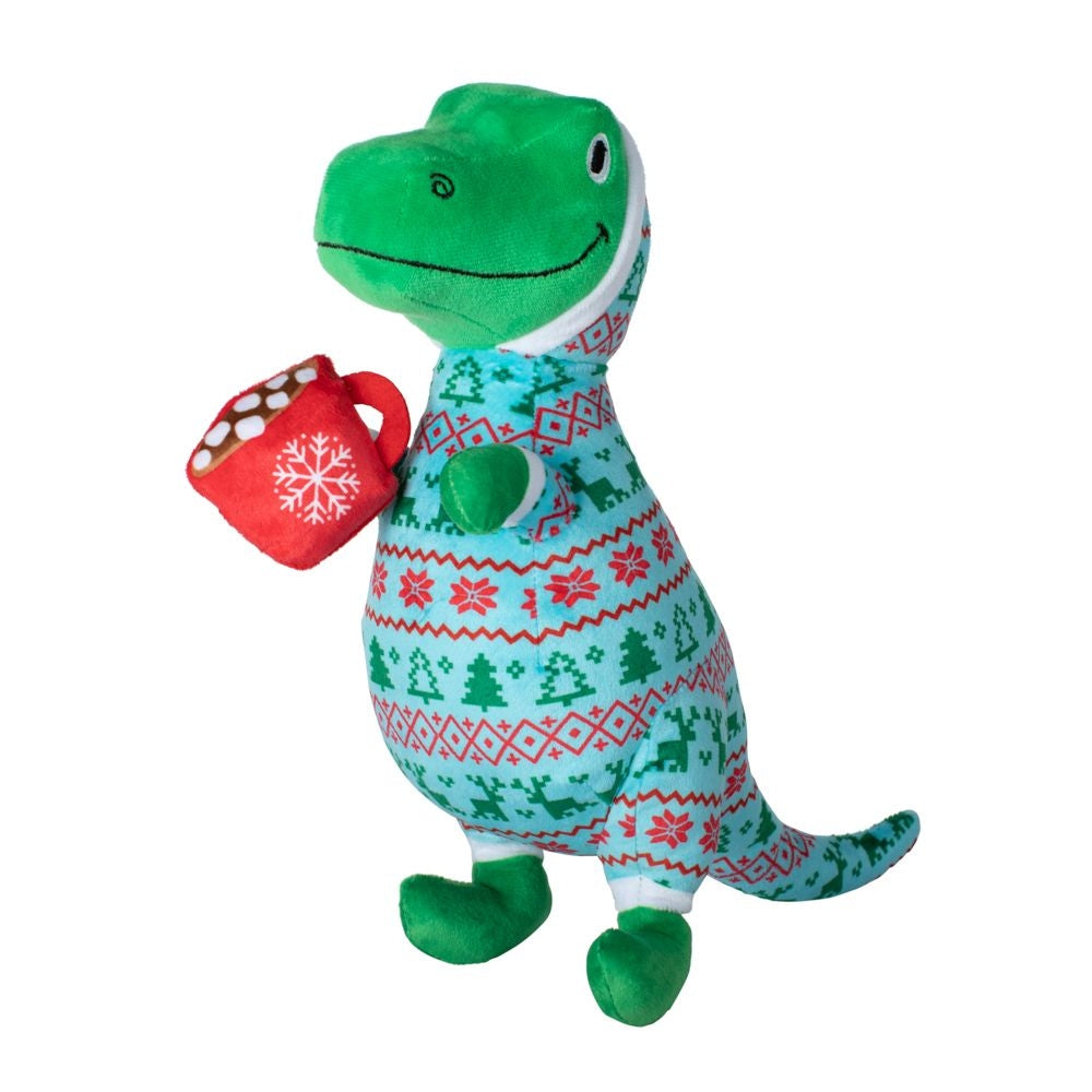 Christmas Rex With Pajamas Dog Plush Toy