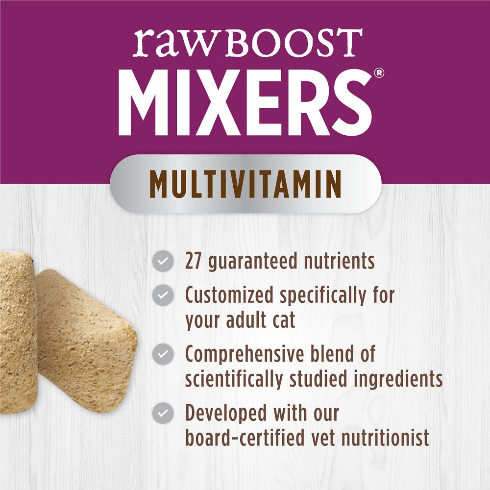 Raw Boost Adult Freeze - Dried Multivitamin Mixers For Cats