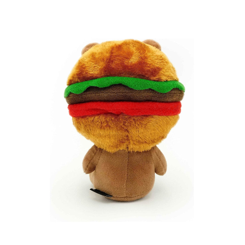 Line Friends Burger Time - Brown Dog Plush Toy
