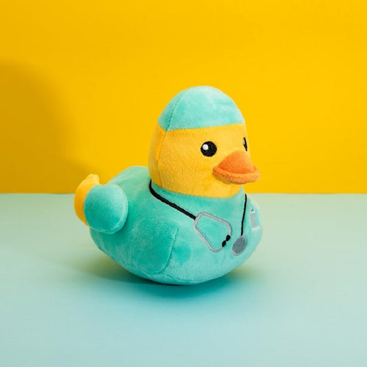 Ducktor Dog Plush Toy