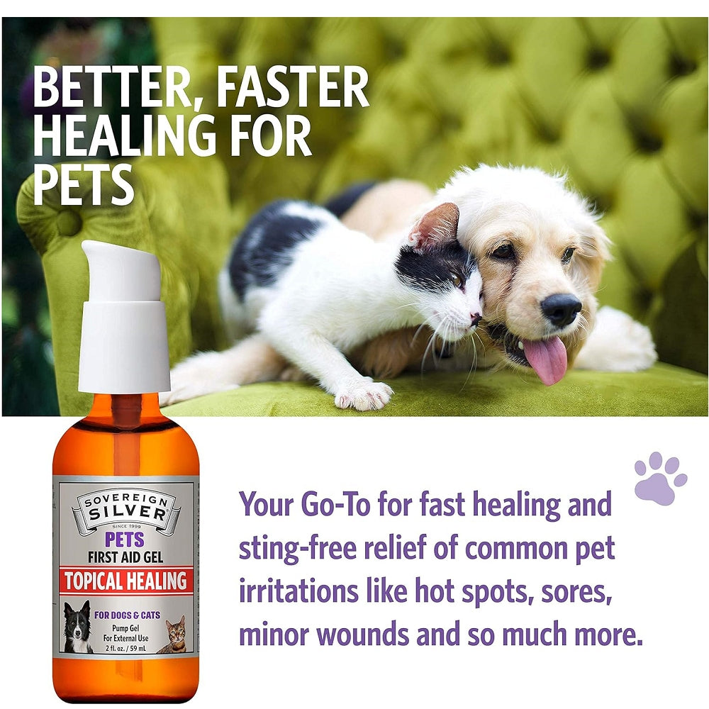 Topical Healing First Aid Gel for Pets