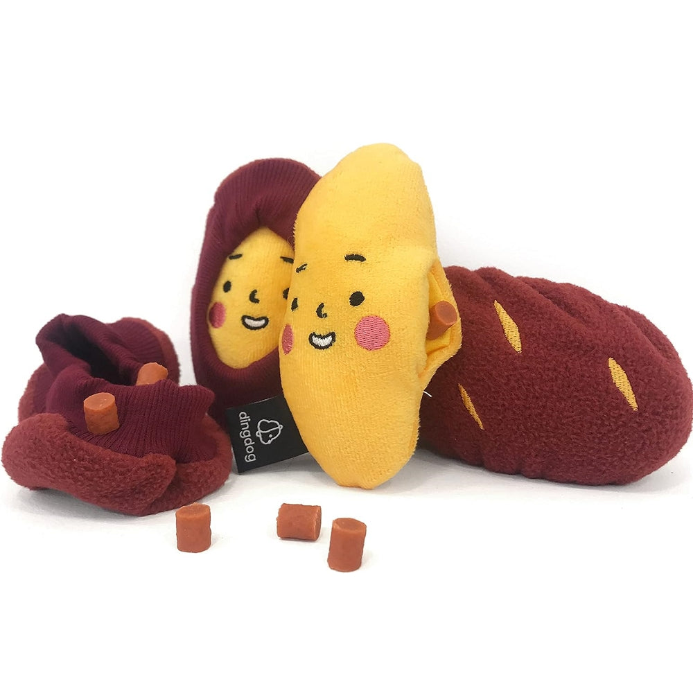 Gadgetable Sweet Potatoes Dog Plush Toy