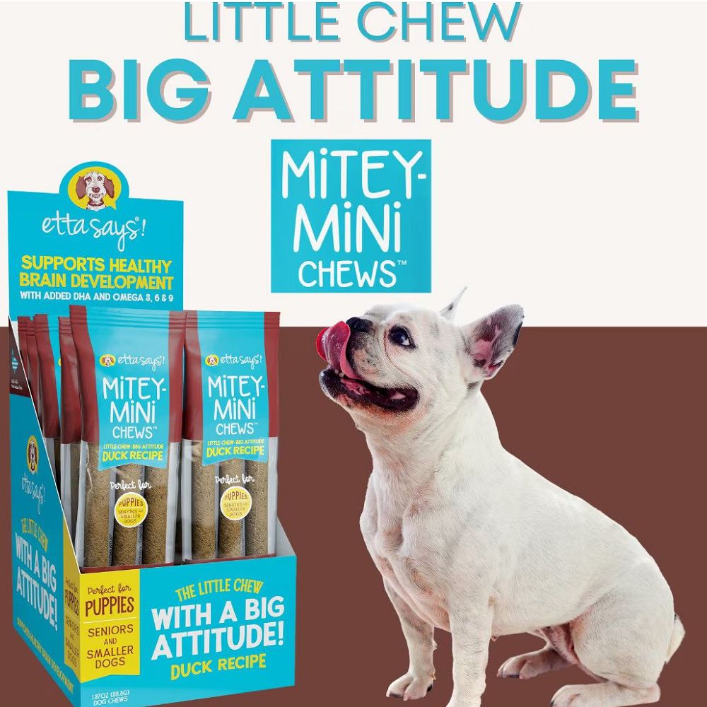 Mitey Mini Jerky Duck Dog Chew