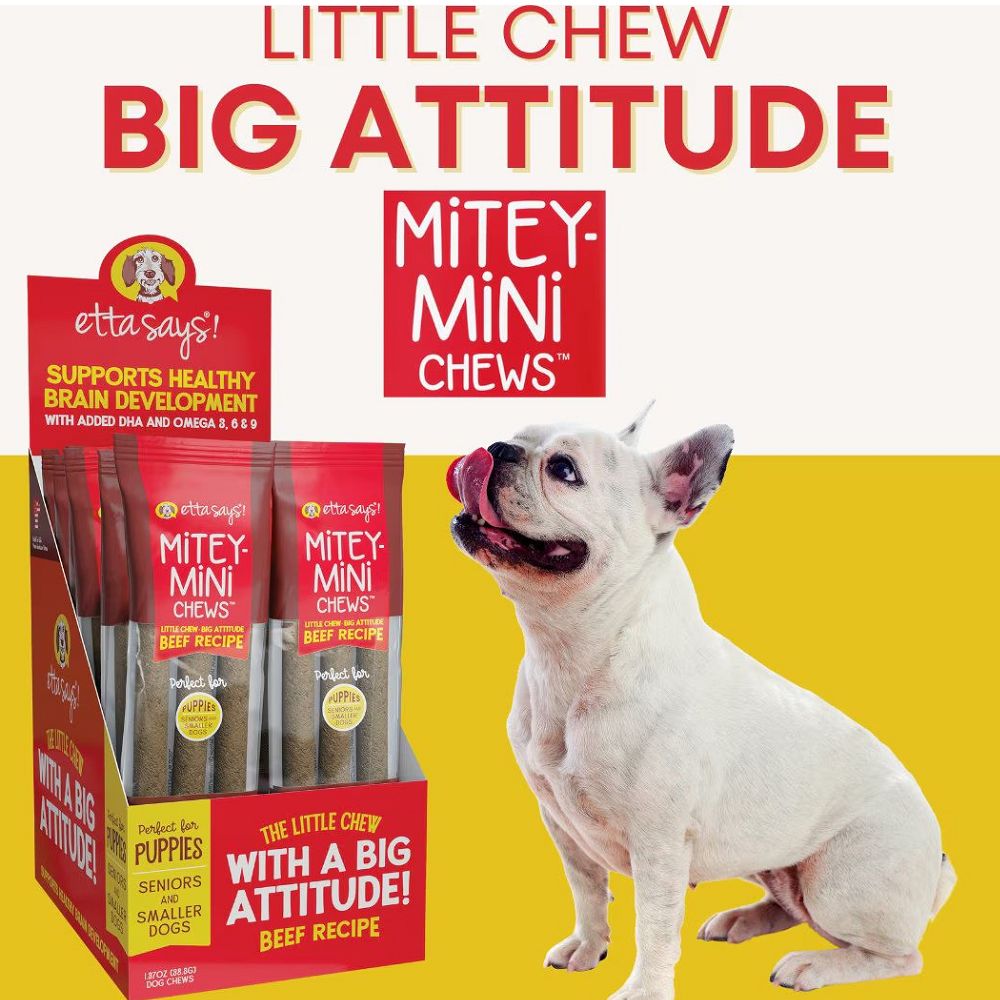 Mitey Mini Jerky Beef Dog Chew