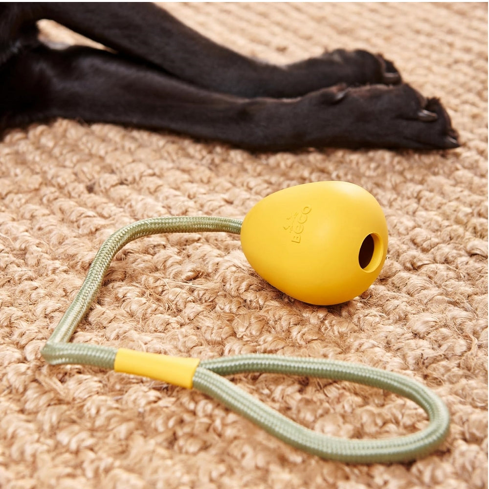 Beco Pets - Natural Rubber Slinger Pebble Dog Toy