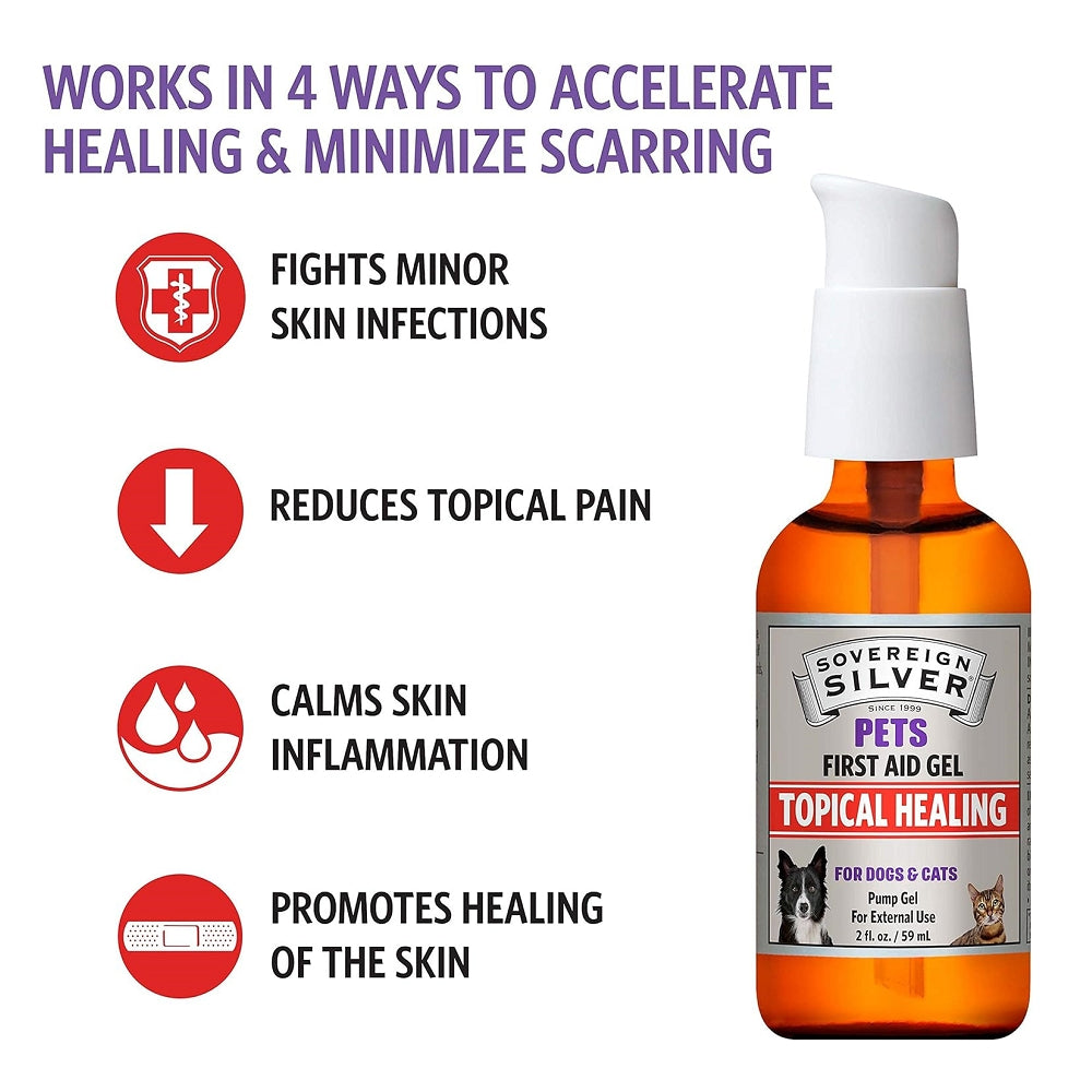 Topical Healing First Aid Gel for Pets