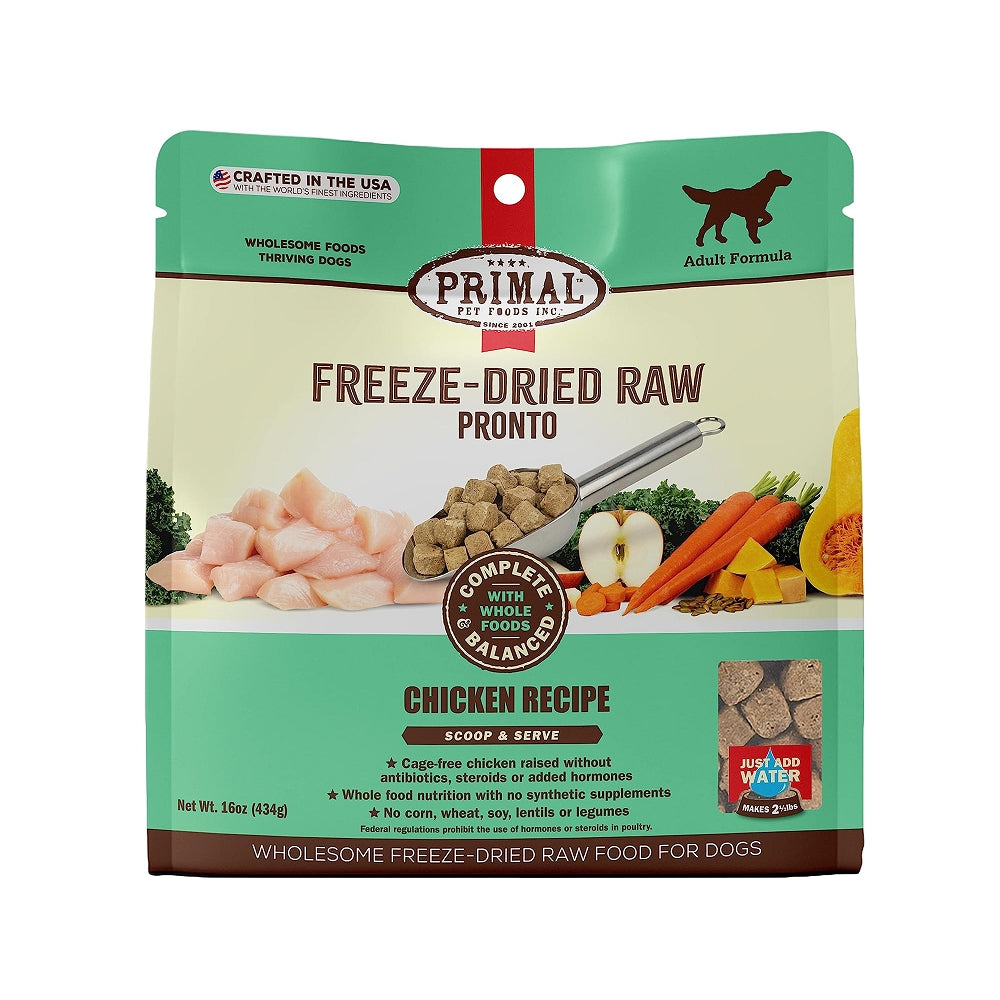 Freeze Dried Chicken Pronto Dog Food