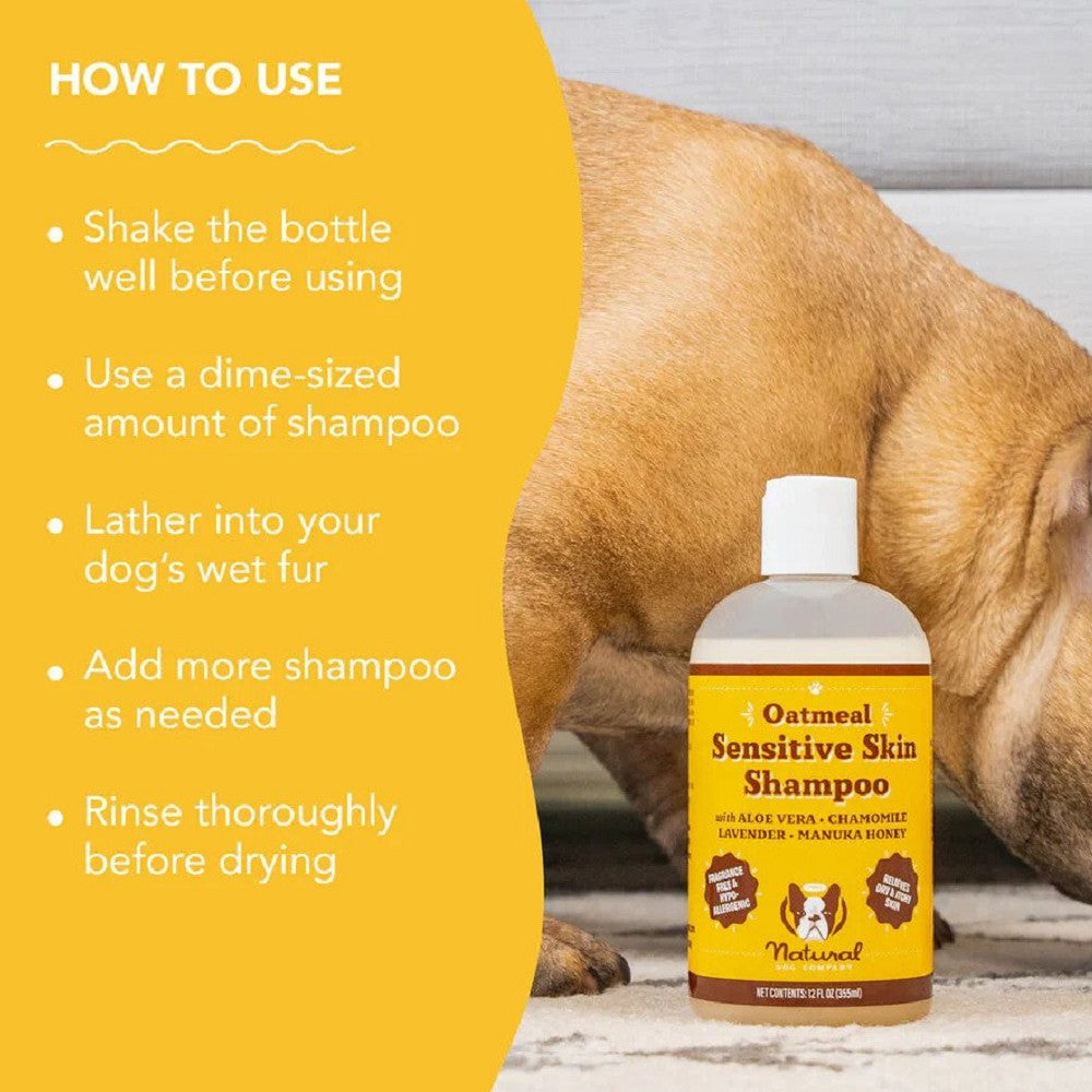Sensitive Skin Oatmeal Shampoo for Dogs