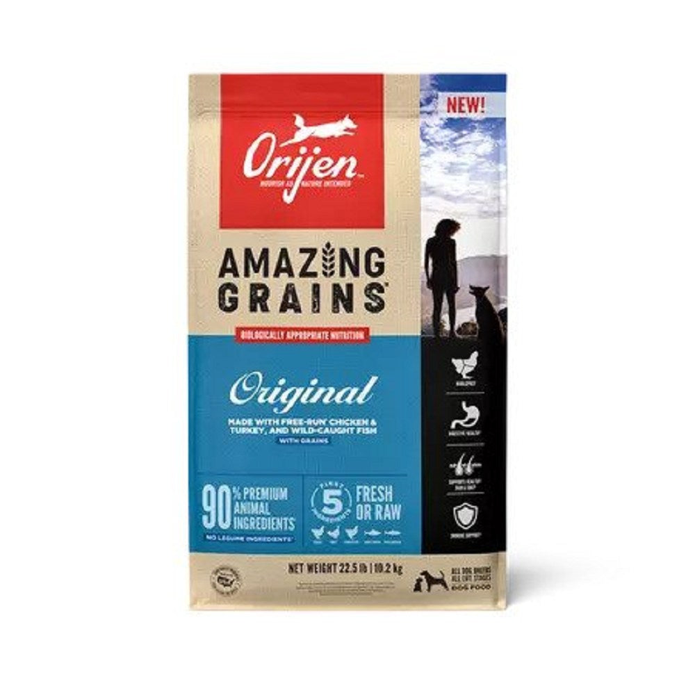 Amazing Grains Original Recipe Chicken & Turkey Adult Dog Dry Food (USA)