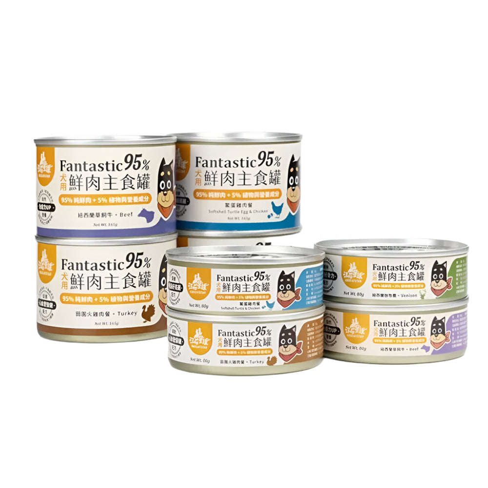 Fantastic 95% - Softshell Turtle & Chicken Complete Balanced Dog Can