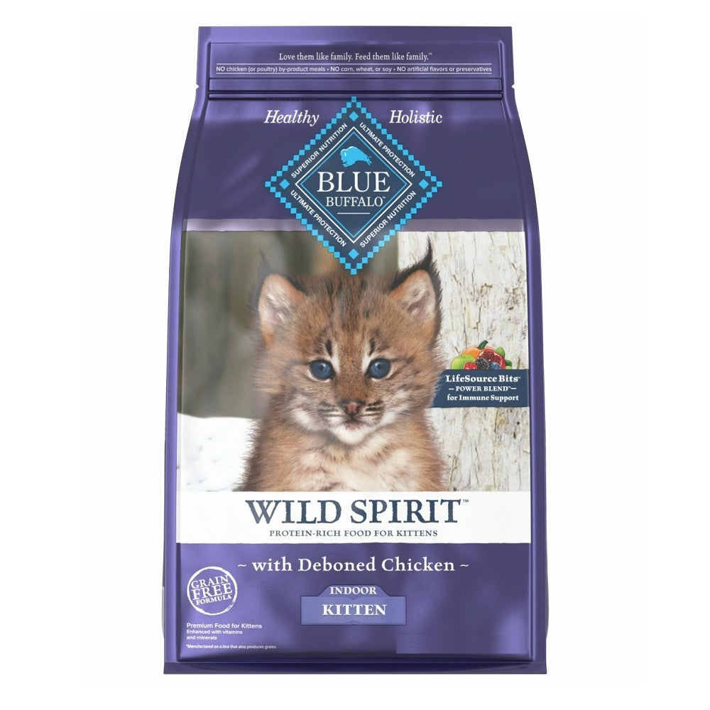 WILD Spirit Indoor Kitten Chicken Recipe Cat Dry Food