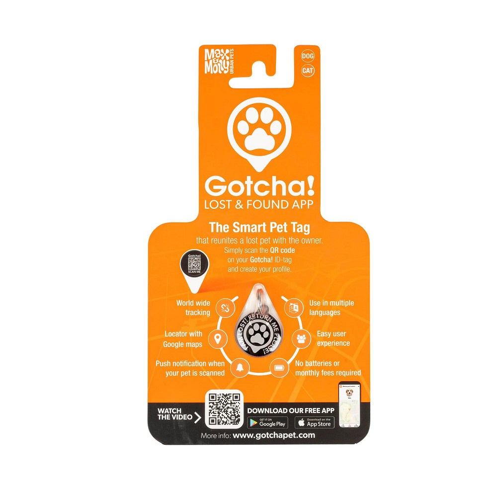 Smart Pet ID Tag for Dogs & Cats