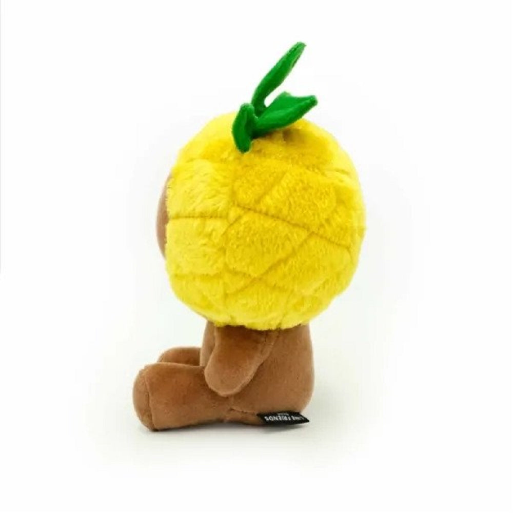 Line Friends Pineapple Party-Brown Dog Plush Toy