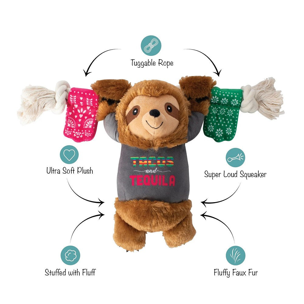Tacos & Tequil Sam Dog Plush Toy