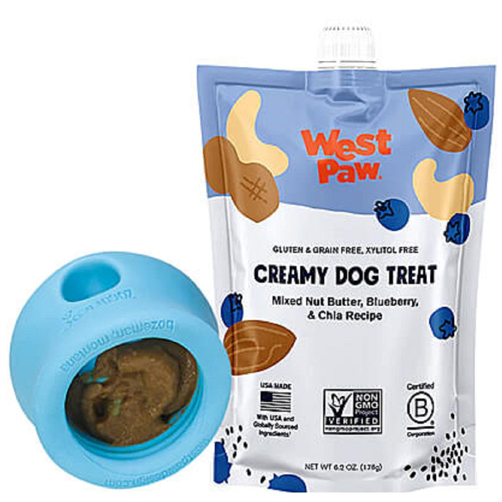 Nut Butter, Blueberry and Chia Dog Pouch
