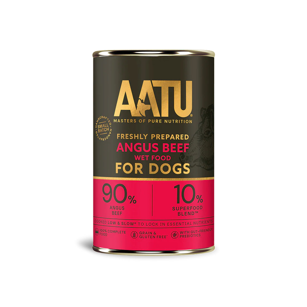 90% Grain Free Gluten Free Angus Beef Dog Can