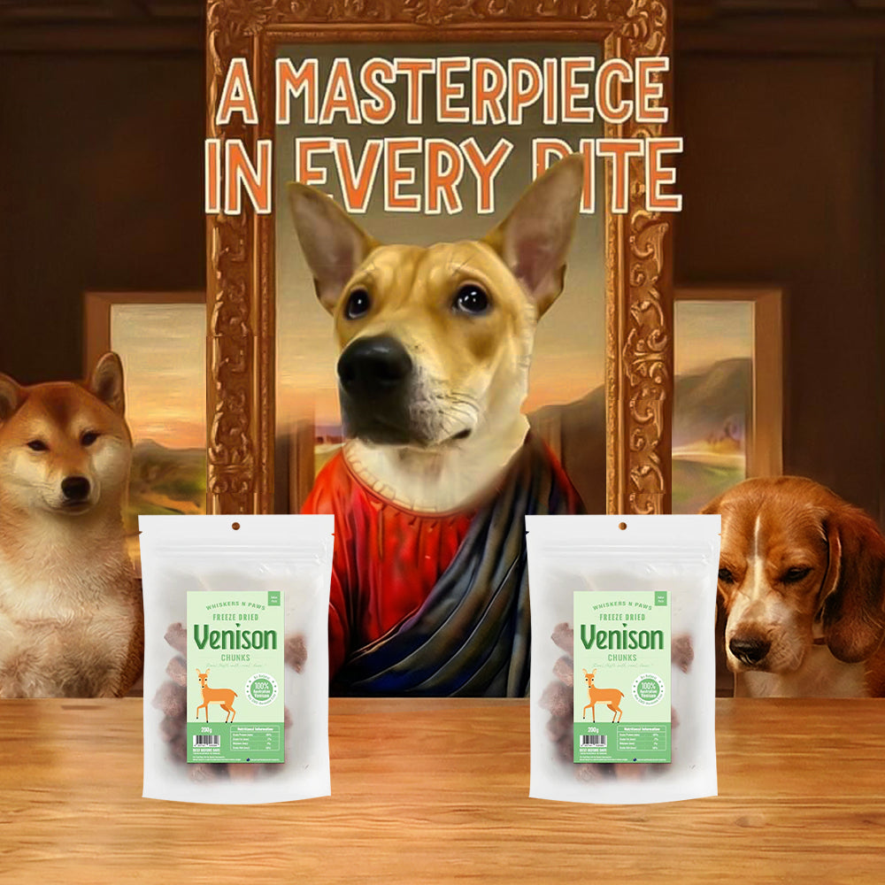WNP Freeze Dried Venison Treats for Dogs & Cats