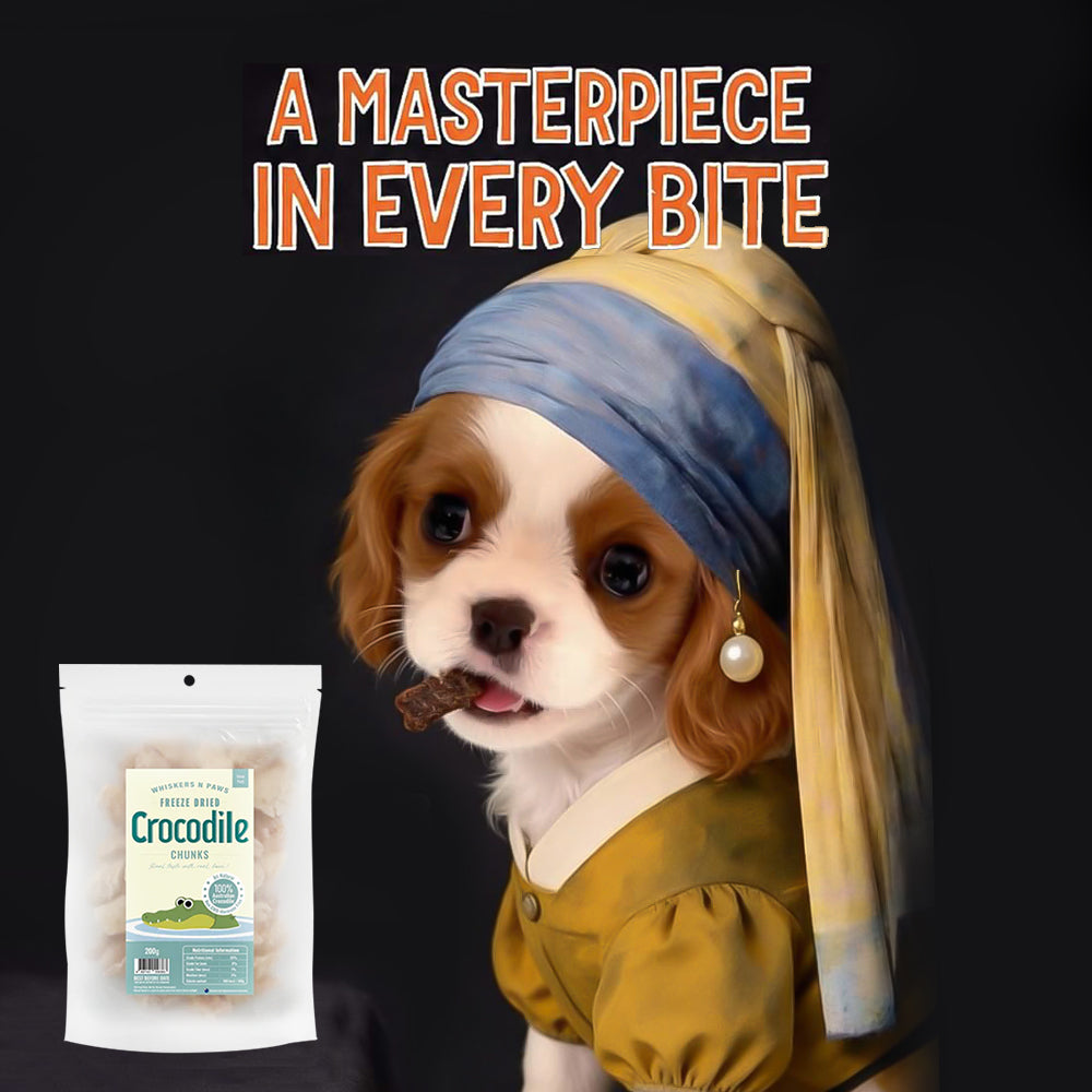 WNP Freeze Dried Crocodile Treats for Dogs & Cats