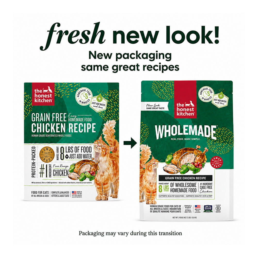Adult Grain Free Chicken Complete Dehydrated Cat Food