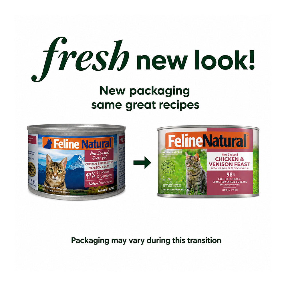 All Life Stages Chicken & Grass Fed Venison Feast Cat Can