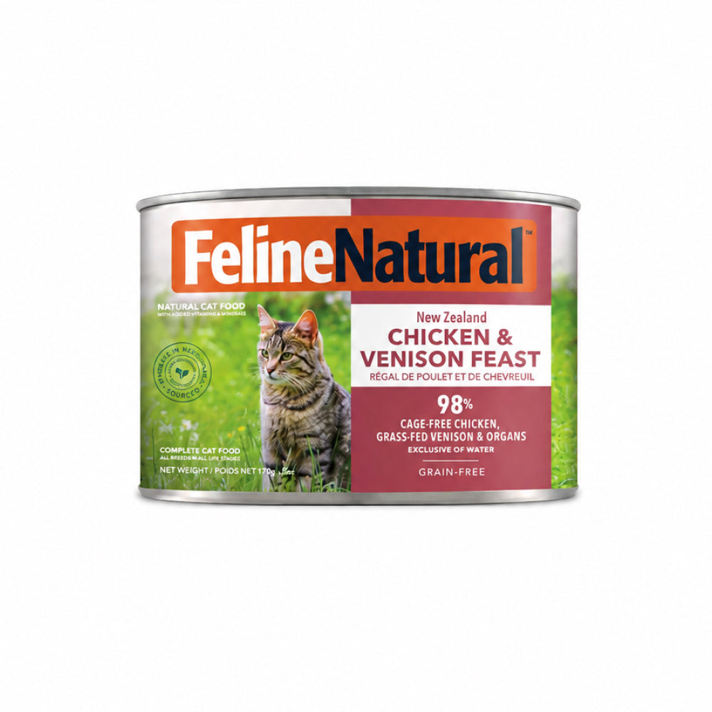All Life Stages Chicken & Grass Fed Venison Feast Cat Can