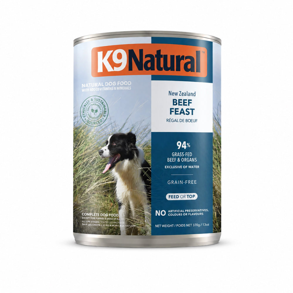 All Life Stages Grass Fed Beef Feast Dog Can