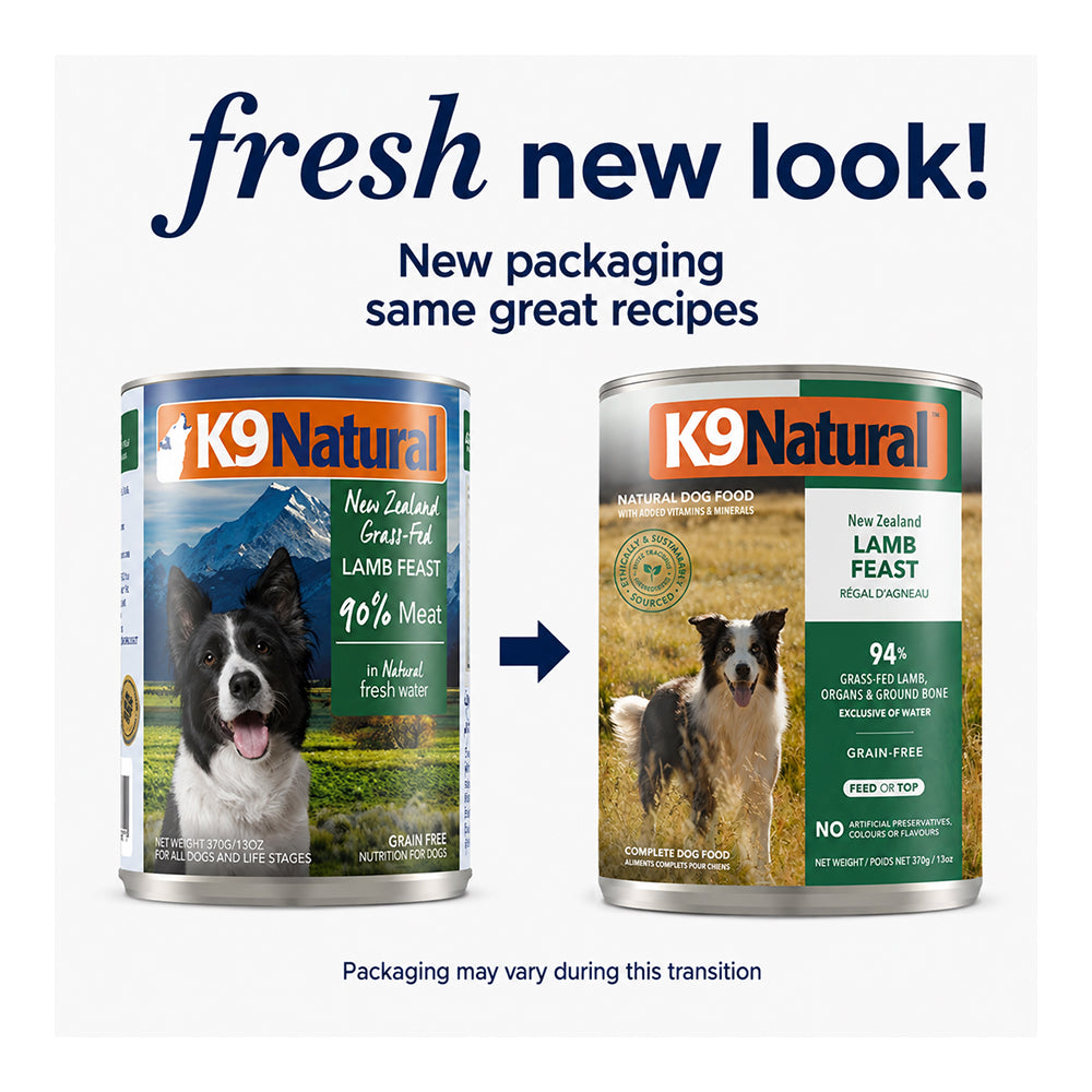 All Life Stages Grass Fed Lamb Feast Dog Can