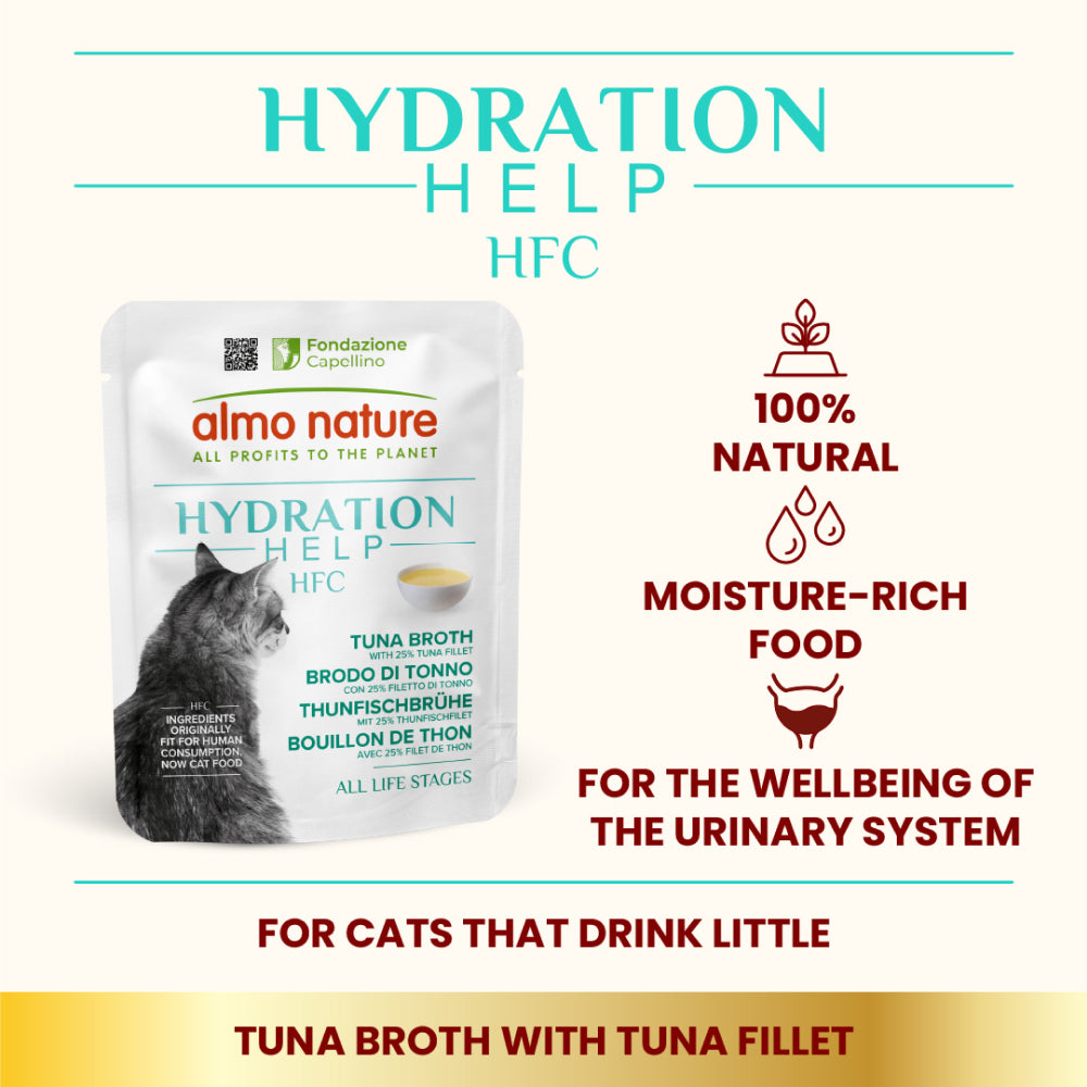 HFC Hydration Help Tuna Broth with Tuna Fillet Cat Food