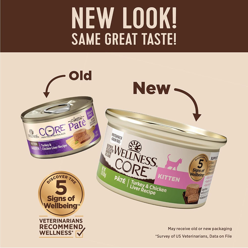 CORE Pate Turkey & Chicken Liver Kitten Cat Can