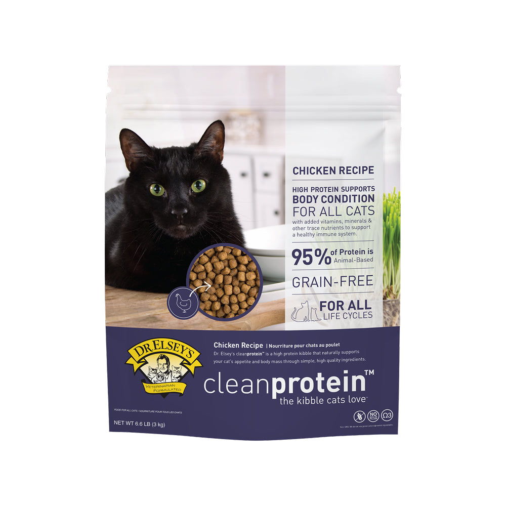 CleanProtein Grain-Free Chicken Kibble Dry Food for All Cats & Life Stages