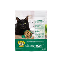 CleanProtein Grain-Free Duck & Chicken Kibble Dry Food for All Cats & Life Stages
