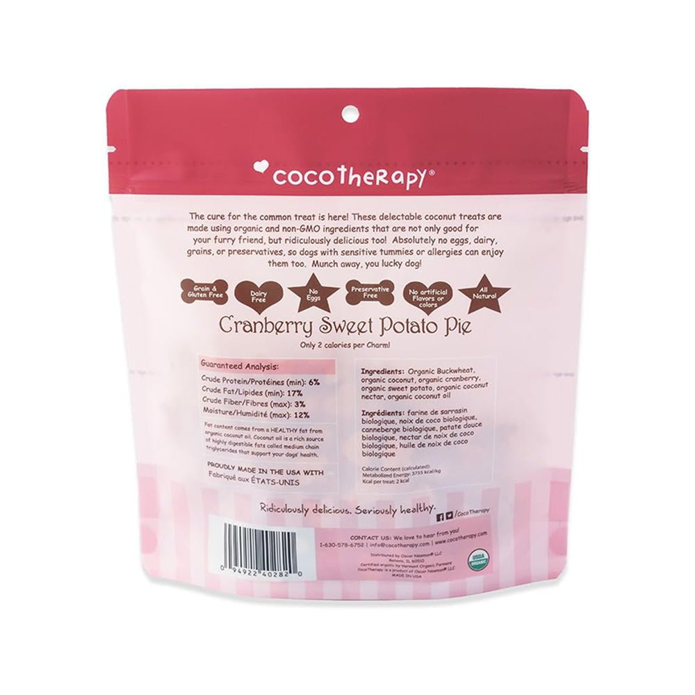 Coco - Charms Organic Training Dog Treats - Cranberry Sweet Potato