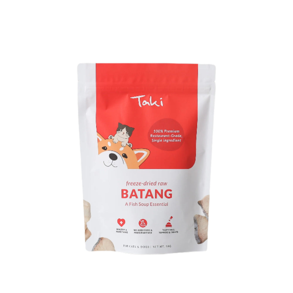 Freeze Dried Batang Fish Treats for Dogs and Cats