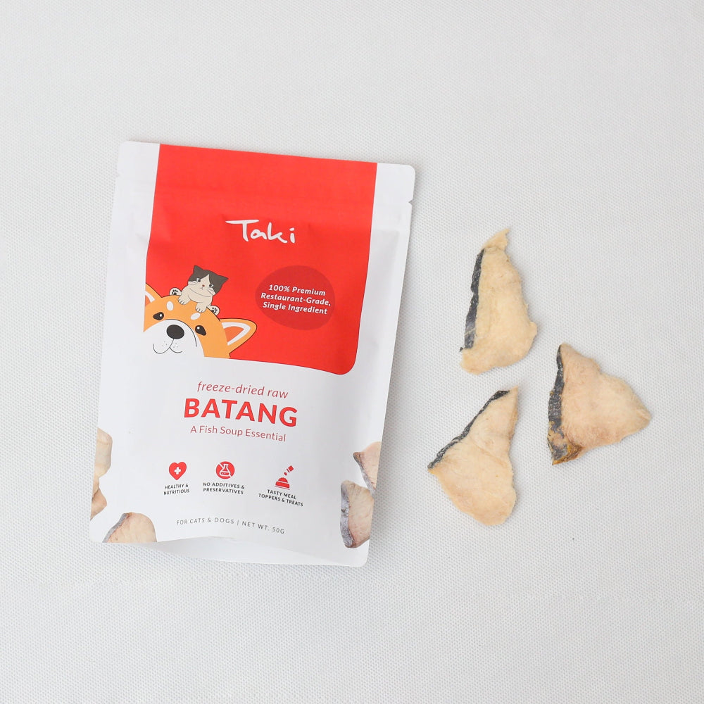 Freeze Dried Batang Fish Treats for Dogs and Cats