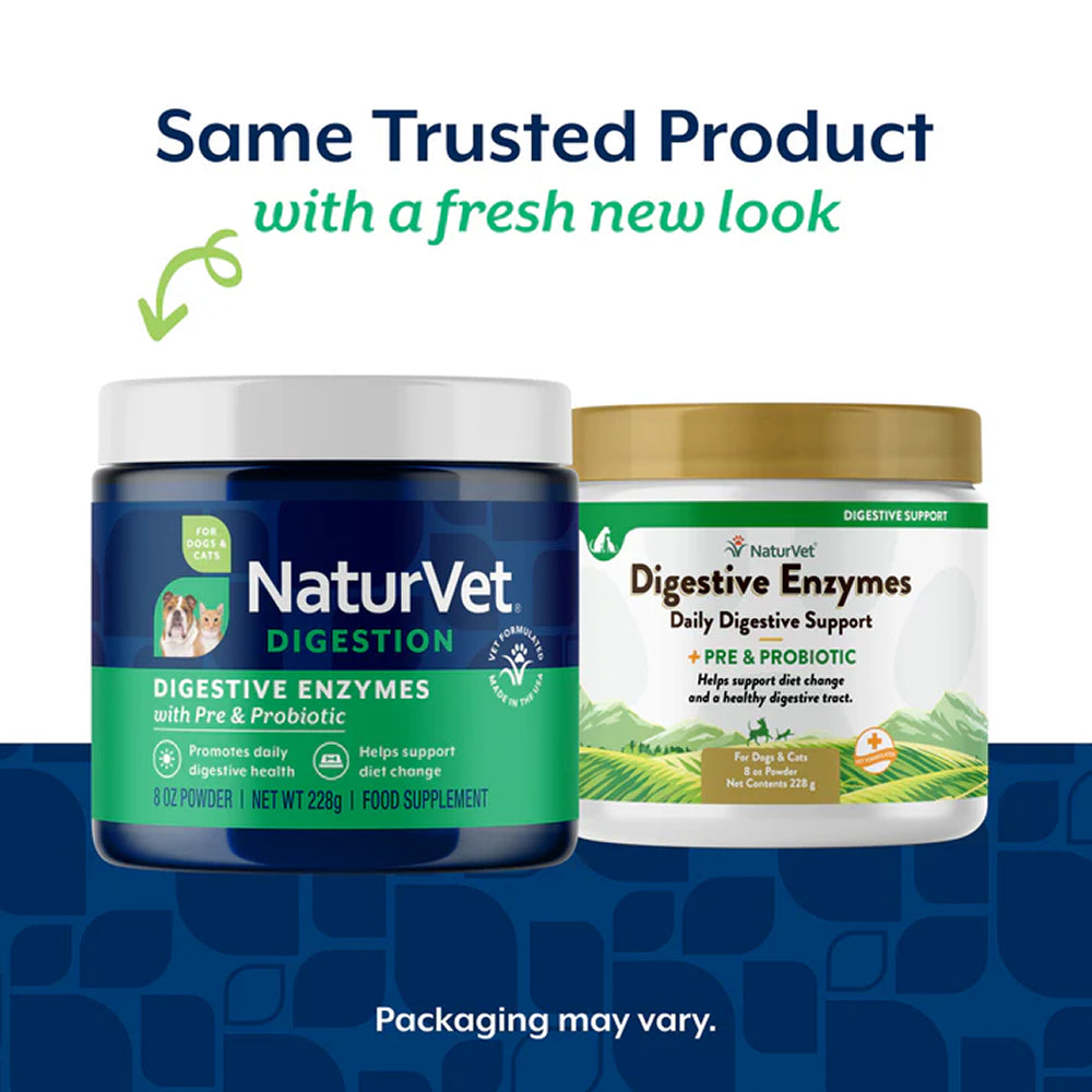 Digestive Enzymes Powder and Probiotics for Dogs & Cats